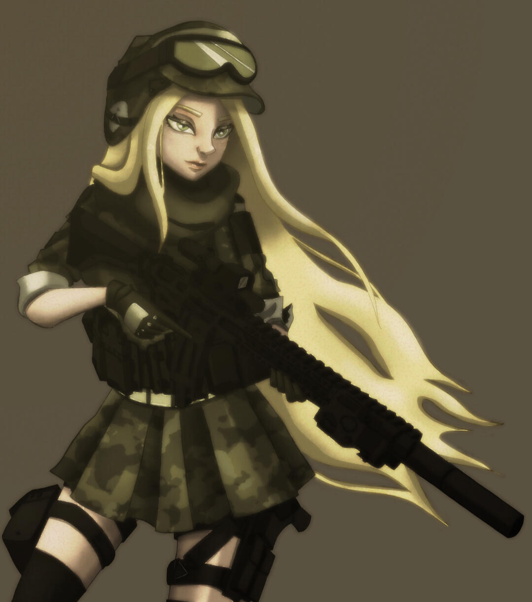 army girl
